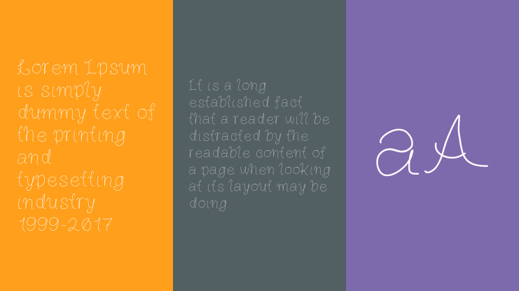 LouisesHand Font