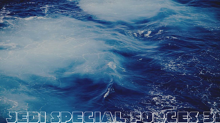 Jedi Special Forces 3D Font Family