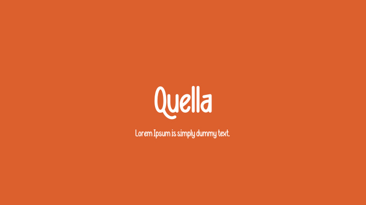 Quella Font