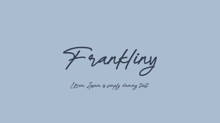 Frankliny Font