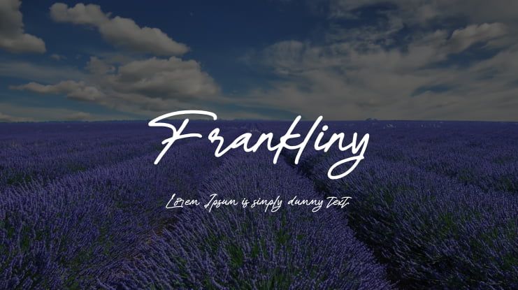 Frankliny Font