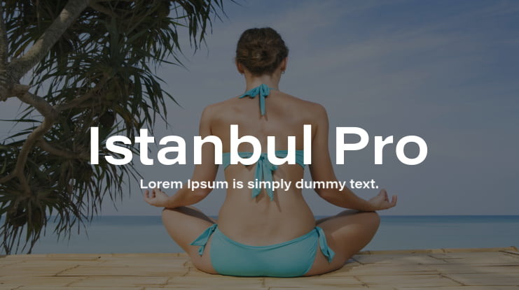 Istanbul Pro Font Family