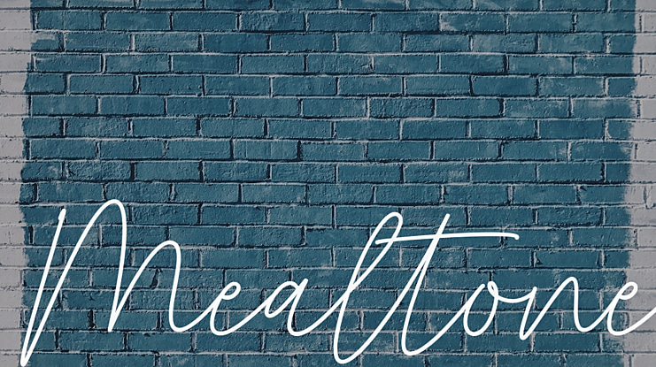 Mealtone Font