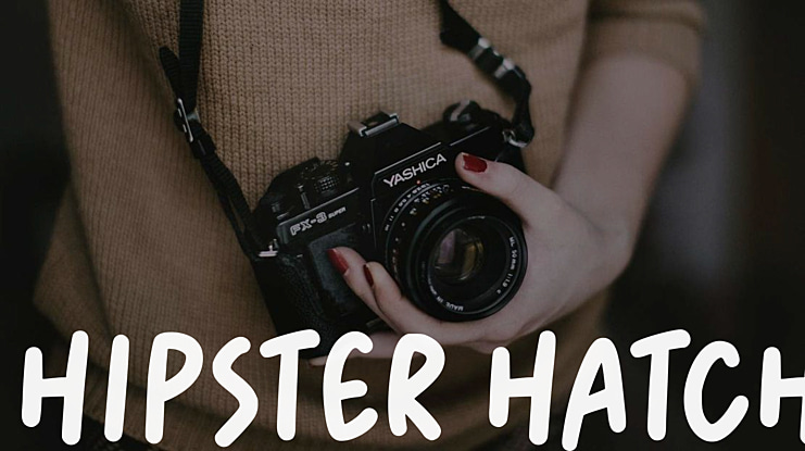 Hipster Hatch Font