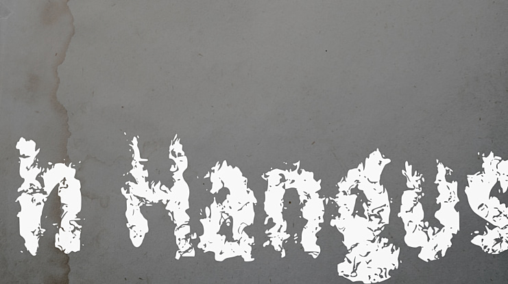 h Hangus Font
