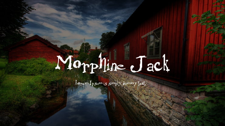 Morphine Jack Font