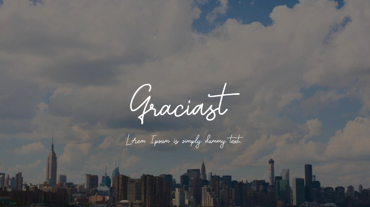 Graciast Font