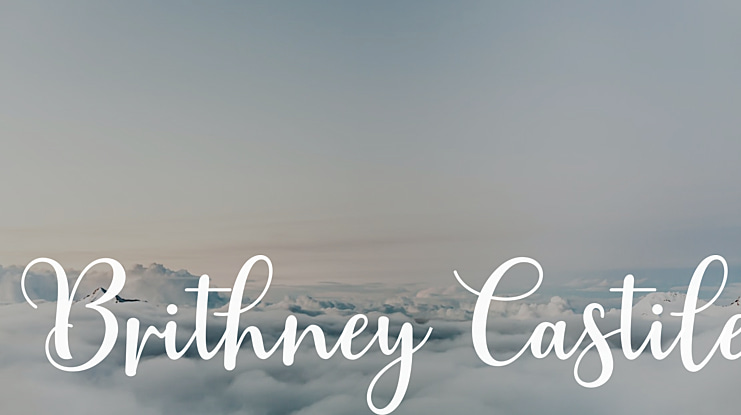 Brithney Castile Font