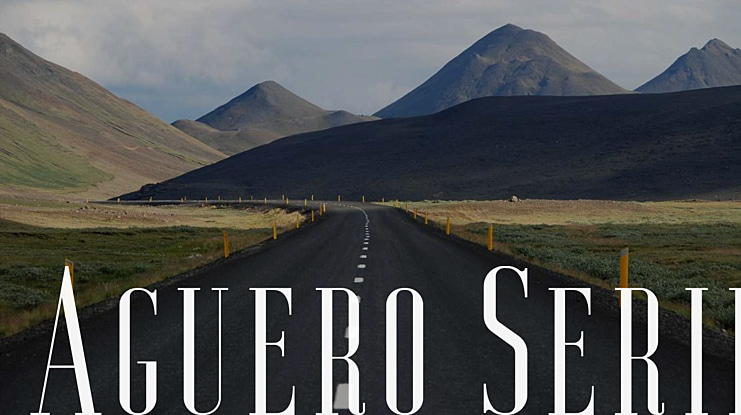 Aguero Serif Font