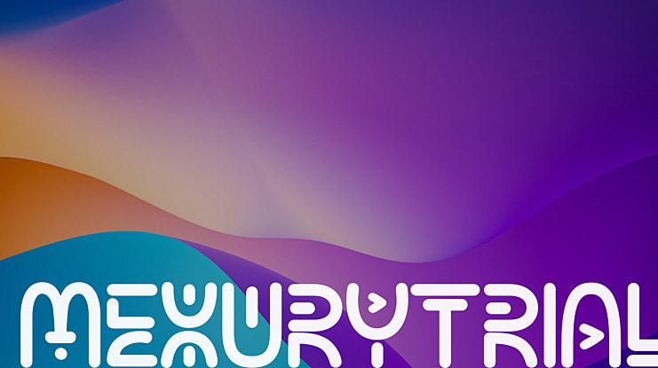 MEXURYTRIAL Font