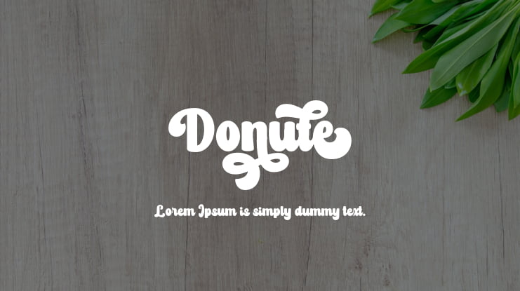 Donute Font