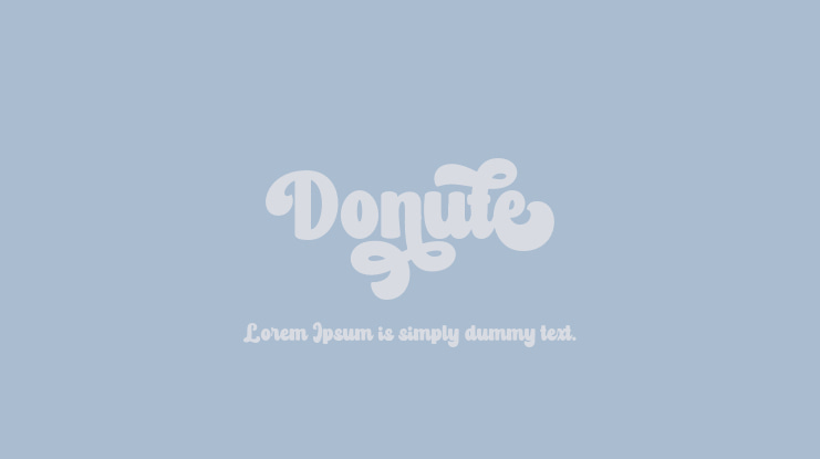 Donute Font