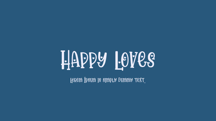 Happy Loves Font