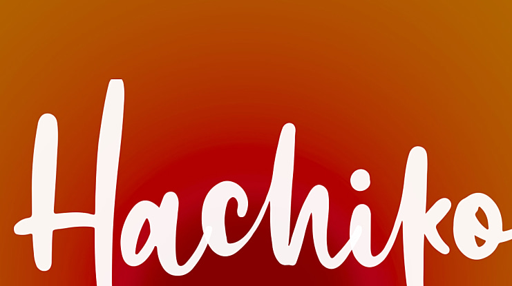 Hachiko Font