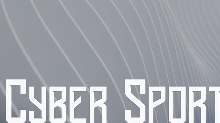 Cyber Sport Font