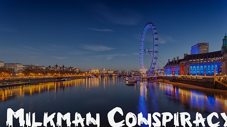 Milkman Conspiracy Font