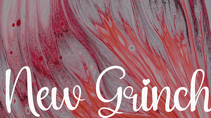 New Grinch Font