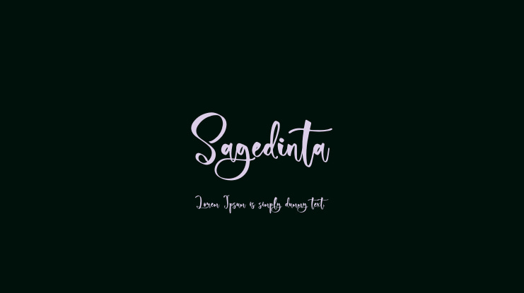 Sagedinta Font