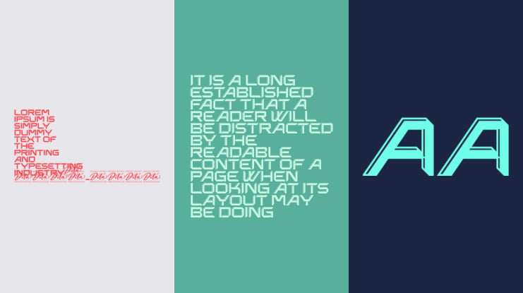 Outspace Fighter Personal Use Font