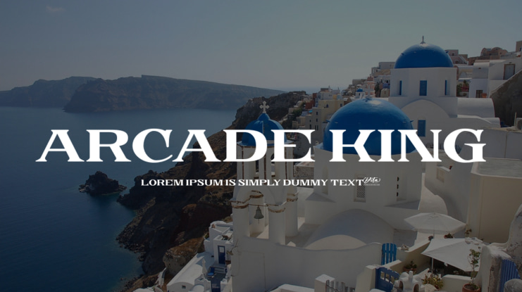 Arcade King Font