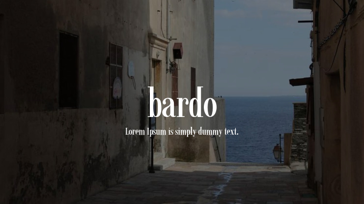 bardo Font