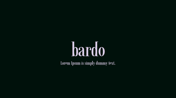 bardo Font