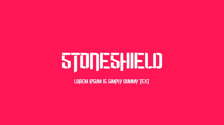 Stoneshield Font Family