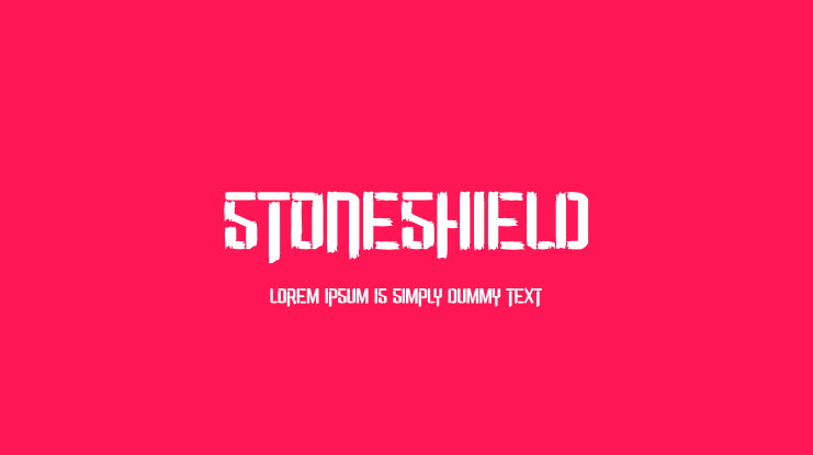 Stoneshield Font Family