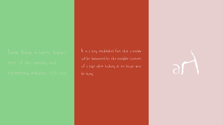 Smudged Alphabet Font