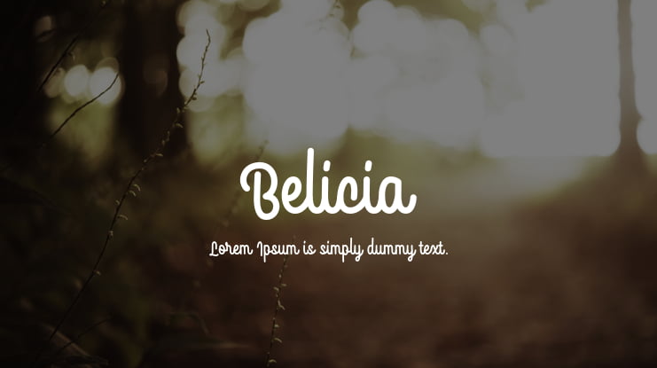 Belicia Font