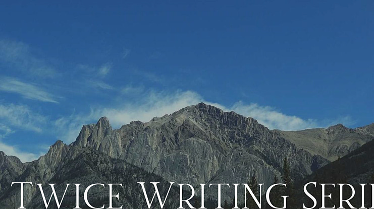 Twice Writing Serif Font