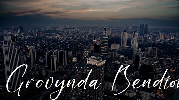 Grovynda Bendion Font Family