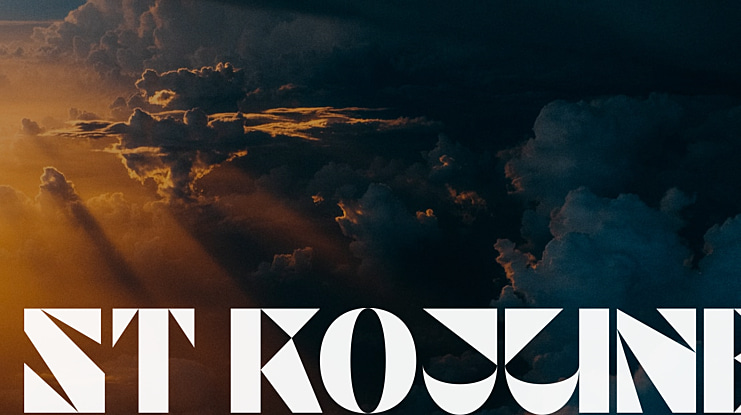 ST Kojune Font