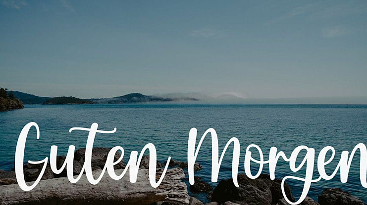 Guten Morgen Font