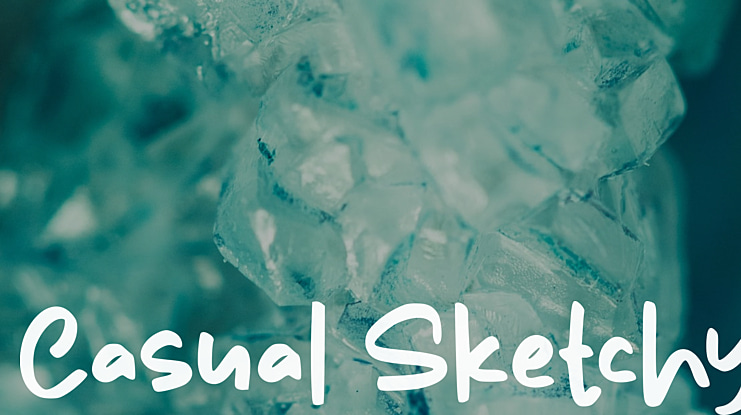 Casual Sketchy Font