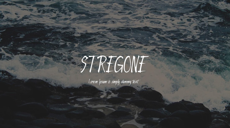 STREGONE Font
