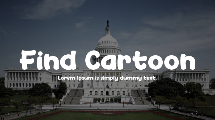 Find Cartoon Font