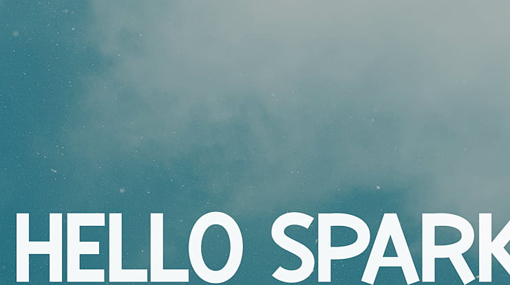 Hello Spark Font Family