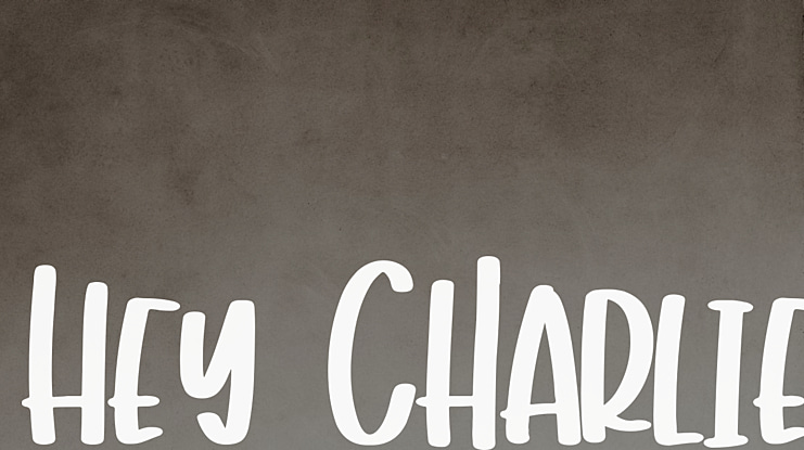 Hey Charlie Font
