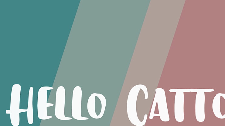 Hello Catto Font