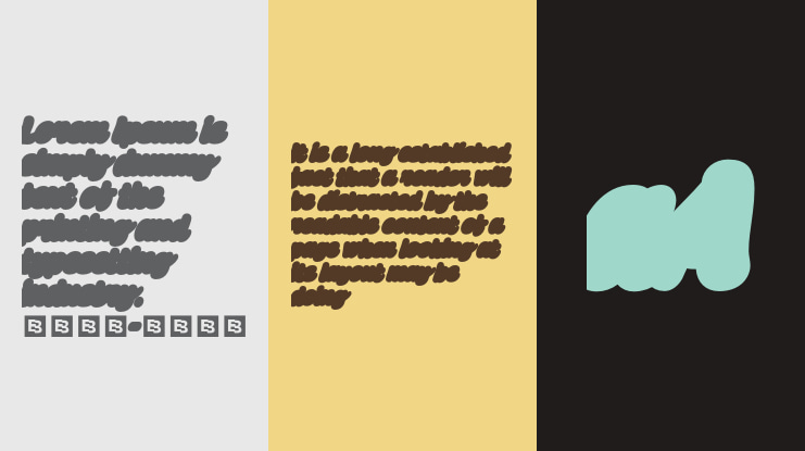 Sandler Extrude Trial Font Family