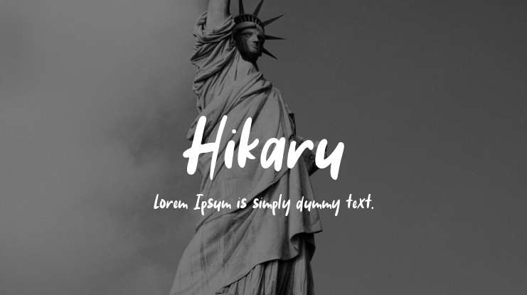 Hikaru Font