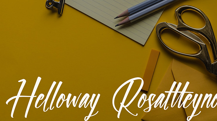 Helloway Rosaltteyno Font