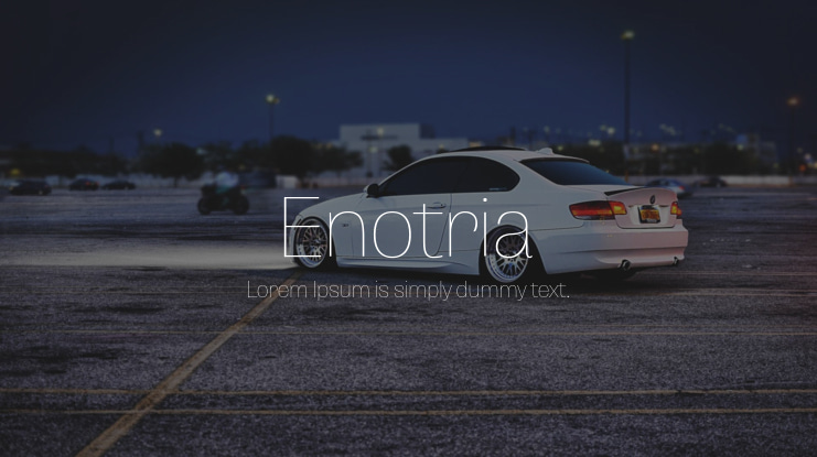 Enotria Font Family