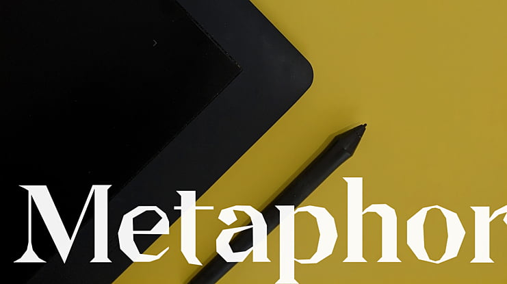 Metaphor Font