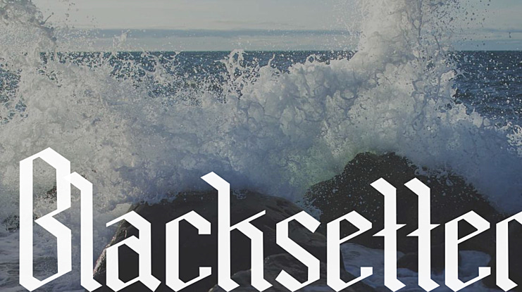 Blacksetter Font Family