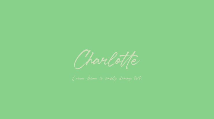 Charlotte Font