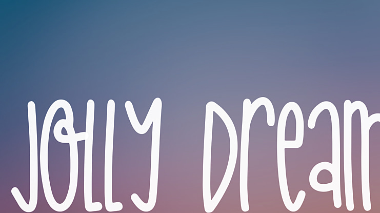 Jolly Dream Font