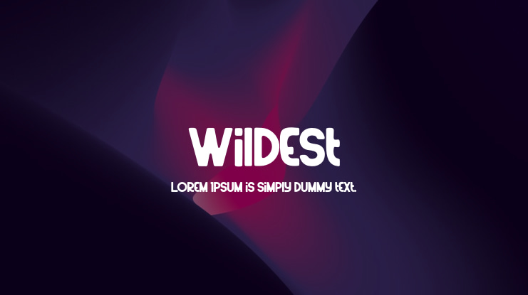 Wildest Font