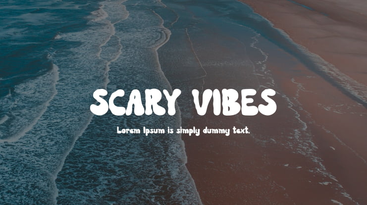 SCARY VIBES Font
